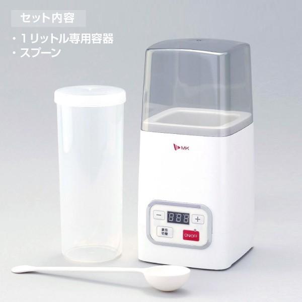エムケー精工 ヨーグルトメーカー 甘酒メーカー 発酵メーカー YA100W