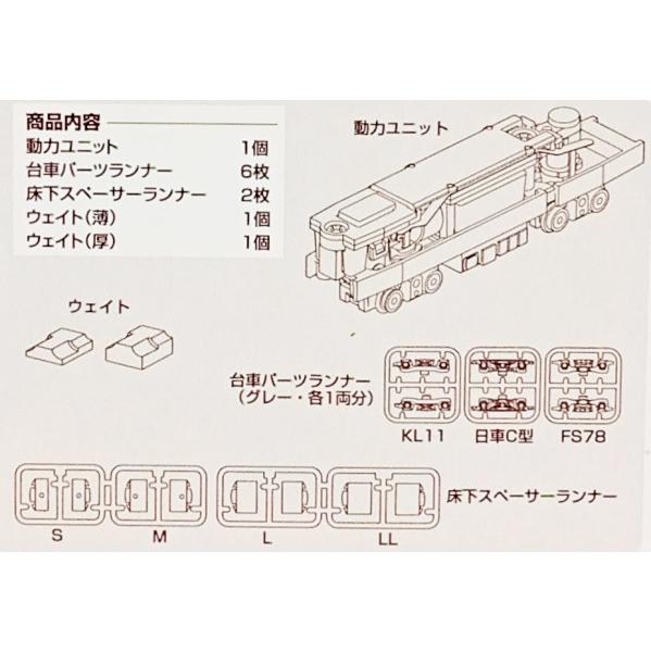 鉄道コレクション 動力ユニット TM-TR01 路面電車用 Nゲージ トミー