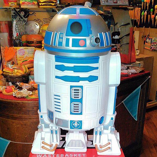 STAR WARS R2-D2 スター ウォーズ　R2-D2 ダストボックス　ゴミ箱｜toy-burger
