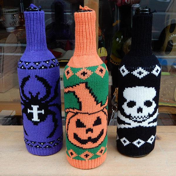 新品 ハロウィン ボトルカバー スカル ドクロ 髑髏 Neotextreview Com