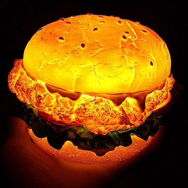 NIGHT LAMP BURGER ナイト ランプ バーガー ハンバーガー LED :10146:トイバーガー ヤフーショッピング - 通販 - Yahoo!ショッピング