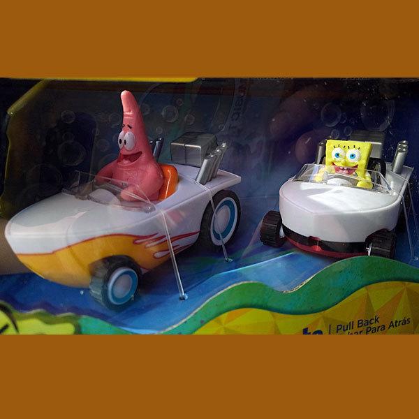 スポンジ ボブ ＆ パトリック ホットロッドボート プルバックカー HOT ROD BOATS |  | 01
