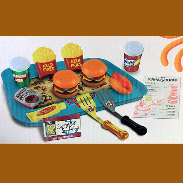 Sponge Bob Krabby Patty Cook Playset スポンジボブ カーニバーガー プレイセット ままごと 27ピース |  | 01