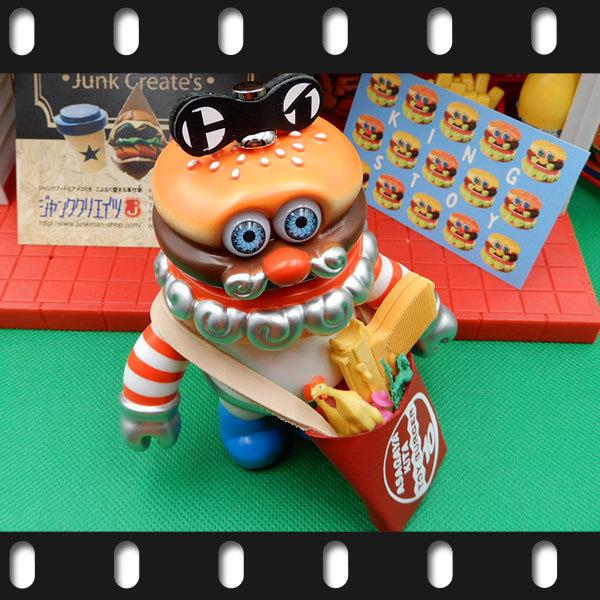 ジャンククリエイツ × キングストイ トイバーガー トリプル ジャンククリエイツ × キングストイ トイバーガー トリプル