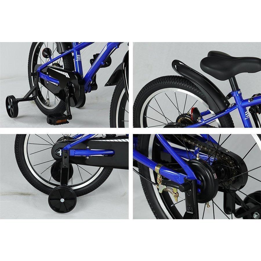 自転車 キッズバイク 幼児用 18インチ 補助輪付き 子供用 SMB18 7部