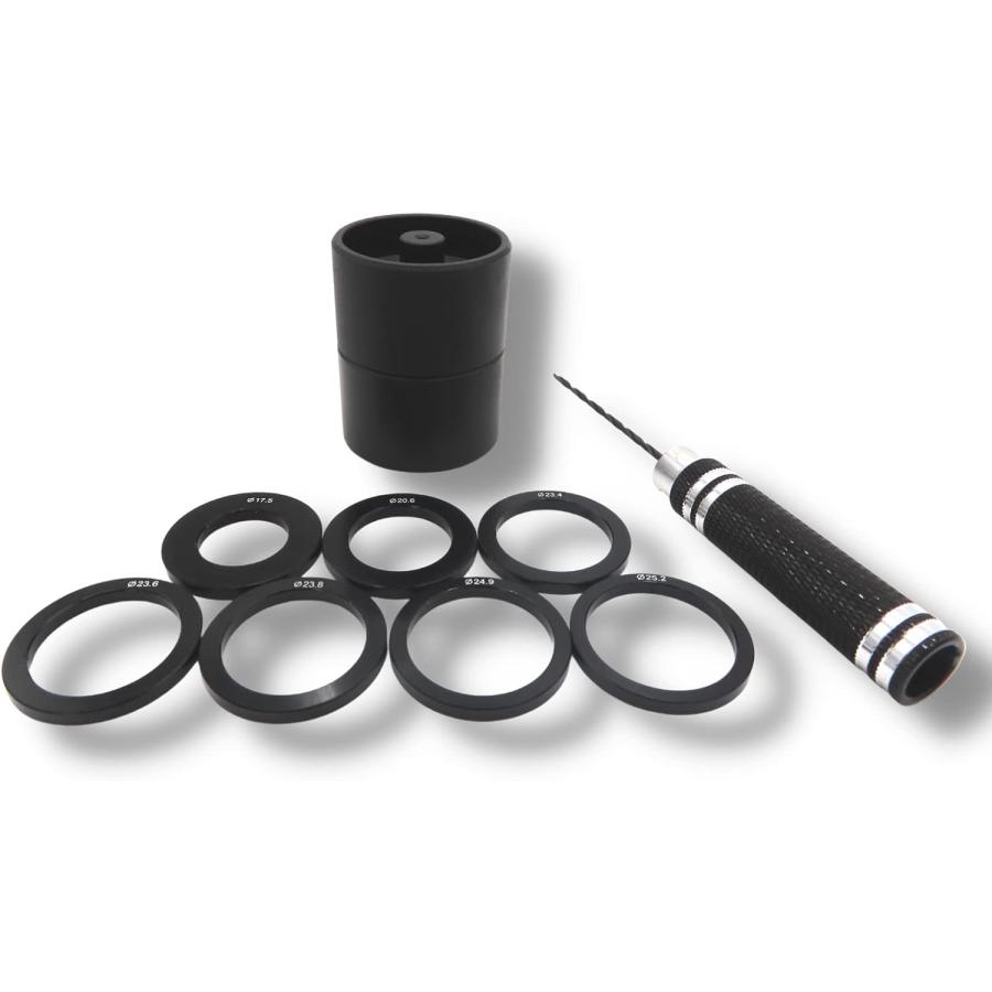 ミニ四駆 ホイール貫通ジグシリンダー 治具 1.8mmドリル付属 TAGATORON