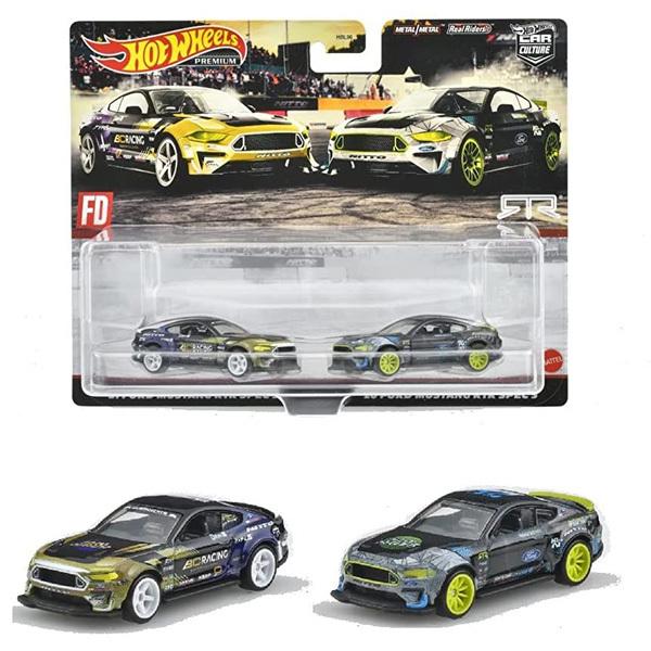 ホットウィール プレミアム 2パック フォード マスタング RTR SPEC 5