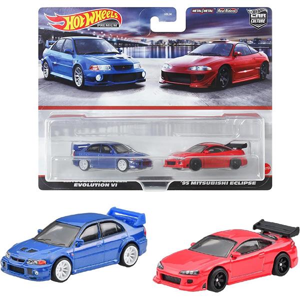 ホットウィール(Hot Wheels) プレミアム 2パック 三菱 ランサー