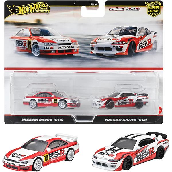 ホットウィール　プレミアム2パック 日産車12点セット　未開封品 ホットウィール(Hot Wheels) プレミアム 2パック 日産 240SX (S14