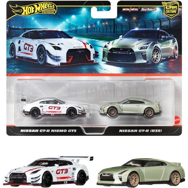 ホットウィール(Hot Wheels) プレミアム 2パック 日産 GT-R ニスモ GT3