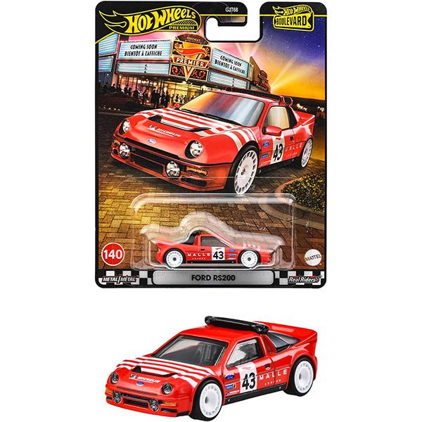 ホットウィール(Hot Wheels) ブールバード フォード RS200 JBL29-9866