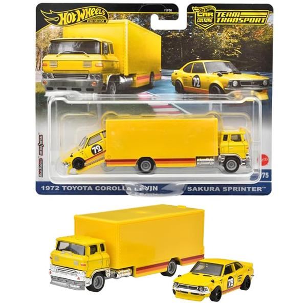ホットウィール チームトランスポート 1972トヨタ カローラ レビン