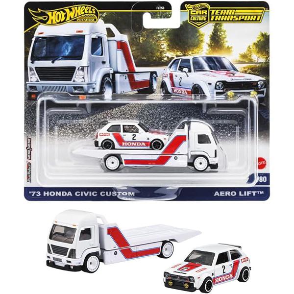 ホットウィール(Hot Wheels) チームトランスポート 73 ホンダ シビック