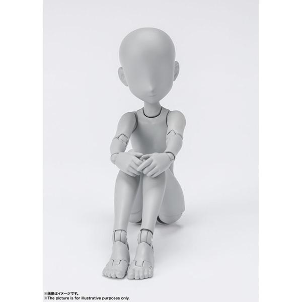 S.H.Figuarts ボディちゃん -杉森建- Edition DX SET (Gray Color Ver