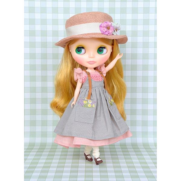 森の妖精　ハンドメイド　ミニドール　ぬいぐるみ　ブライス　リス ブライス（Blythe） クローリスカントリーライフ : トイショップまのあ