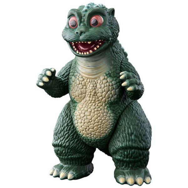 リトルゴジラ ソフビ フィギュア タグ付き　バンダイ　未使用　ゴジラ　1994年 BANDAI（バンダイ） ムービーモンスターシリーズ リトルゴジラ