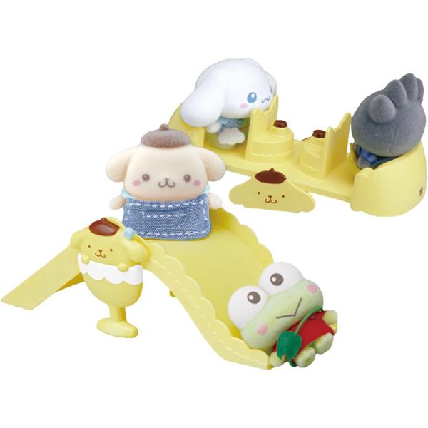 ぷちとも Sanrio characters ポムポムプリンのこうえんセット