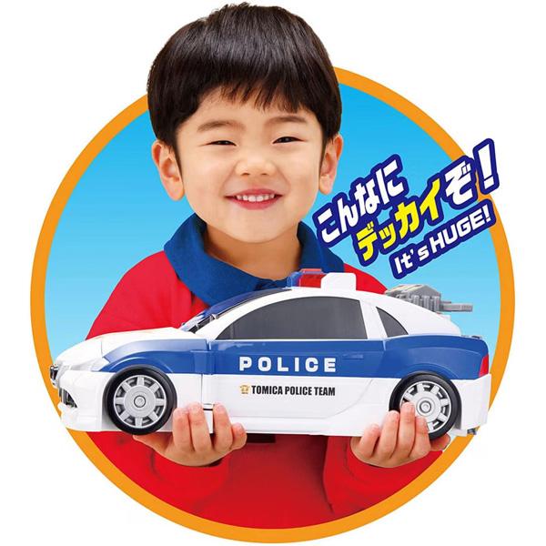 トミカ トミカワールド 変形出動!スクランブルデカパトロールカー