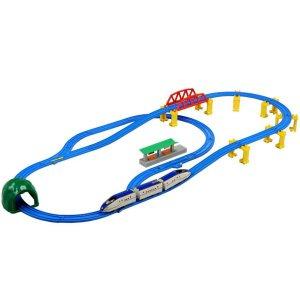 プラレール E7系北陸新幹線かがやき 立体レールセット | 電車 車両