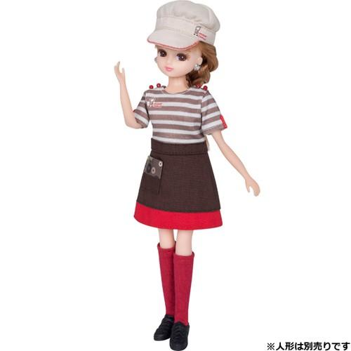リカちゃん 着せ替え洋服 ミスタードーナツ てんいんさん ドレス