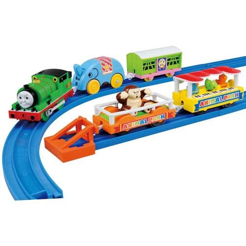 プラレール プラレールトーマス パーシーと動物園貨車セット : トイ