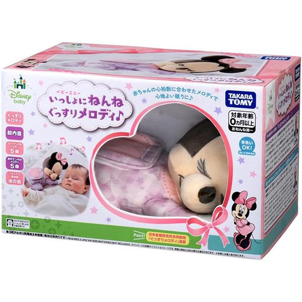 ディズニー いっしょにねんねぐっすりメロディ ベビーミニー