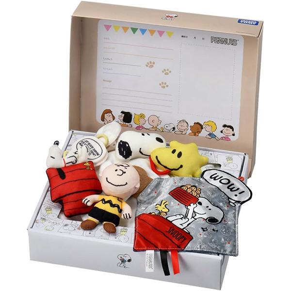 スヌーピーセットおまけ付き お誕生おめでとうギフトセット スヌーピー | 赤ちゃん おもちゃ ギフト