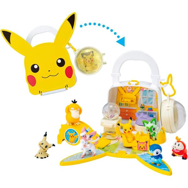 ポケットモンスター モンコレ なかよしおへやバッグ ピカチュウ