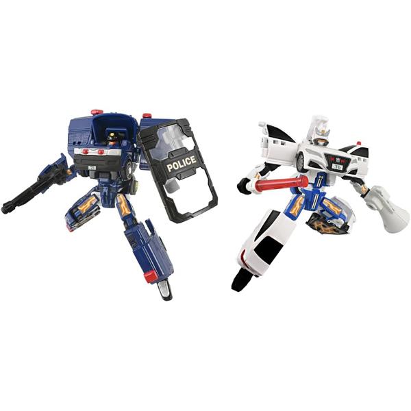トミカ ジョブレイバー TJBDX ポリスブレイバー 機動隊+交通機動隊 W