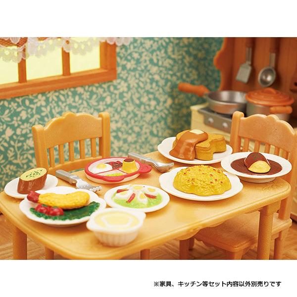 エポック社（EPOCH） シルバニアファミリー ランチセット 30x30x3mm カ