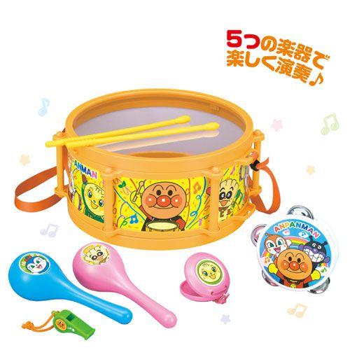 知育玩具7種類　あんぱんまん　積木　楽器等 アンパンマン うちの子天才 しずかでかるくてやわらか安全つみき