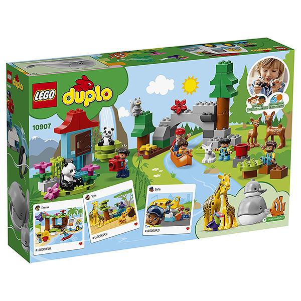 LEGO（レゴ） デュプロ 世界のどうぶつ 世界一周探検 10907 | ブロック 
