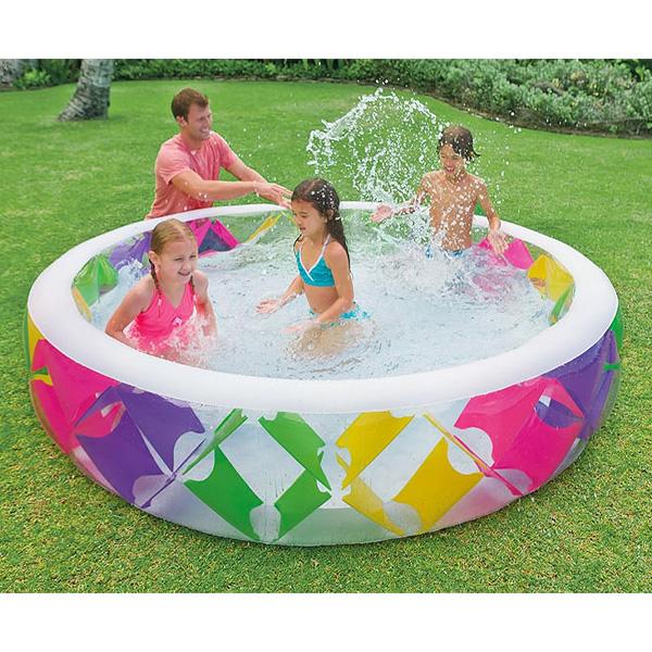 男の子と女の子プールセットB   ガラス細工 Amazon | VeroMan 噴水プール 恐竜 プール 噴水マット ホースに