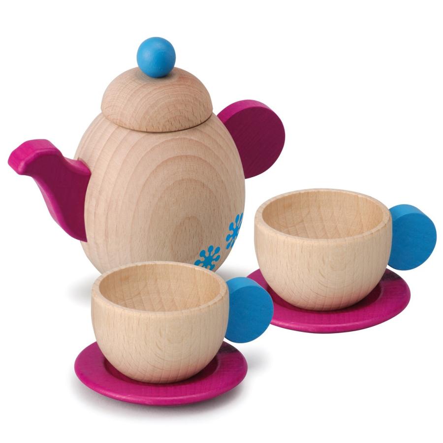 Erzi(エルツィ)木製ままごとセット『ティーセット』Tea Set