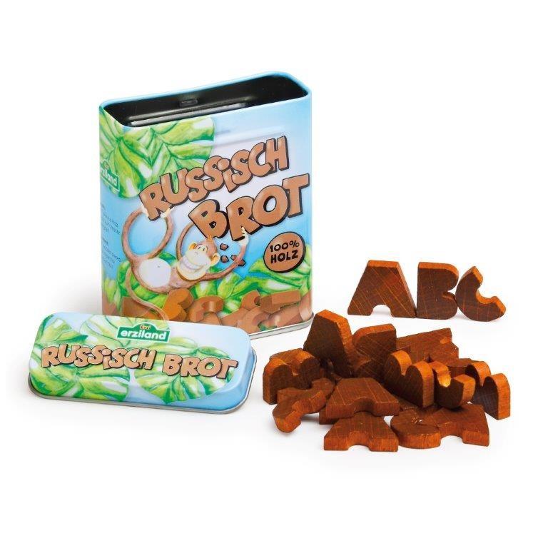 Erzi(エルツィ)木製ままごと『缶入りABCクッキー』ABC cookies in a