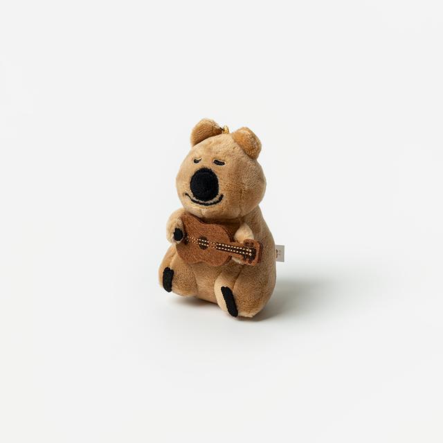 Dinotaeng】ダイノテン Ukulele Quokka Keyring キーリング 韓国