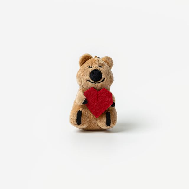 Dinotaeng】ダイノテン Heart Quokka Keyring キーリング : TOY