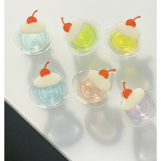 HOOKKA STUDIO cream soda toktok blue スマホグリップ 韓国雑貨 : TOY