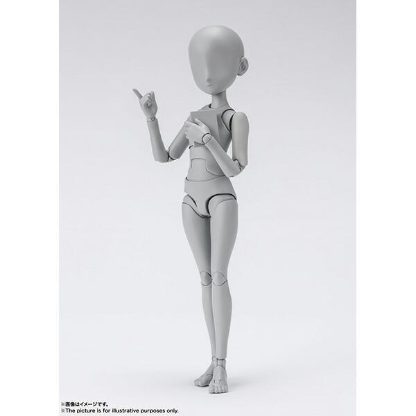 S.H.Figuarts ボディちゃん -杉森建- Edition DX SET (Gray Color Ver.) | フィギュア 素体｜toy-rare｜03