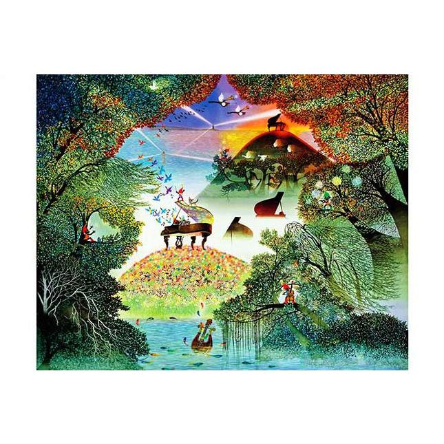 ジグソーパズル リーフがそよぐシンフォニー(藤城清治) 1000ピース APP