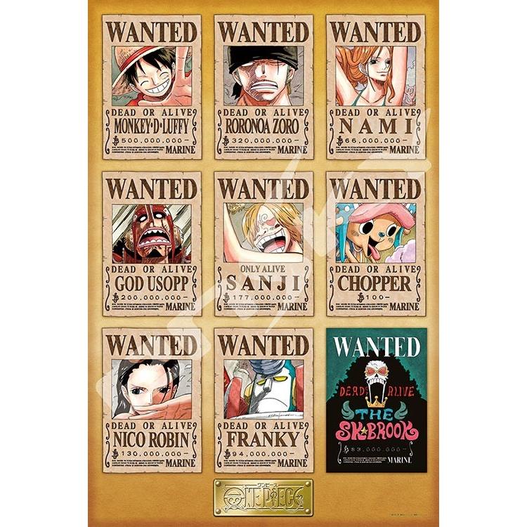 海外限定 ジグソーパズル Ens 1000 569 ワンピース New 1000ピース Wanted Posters
