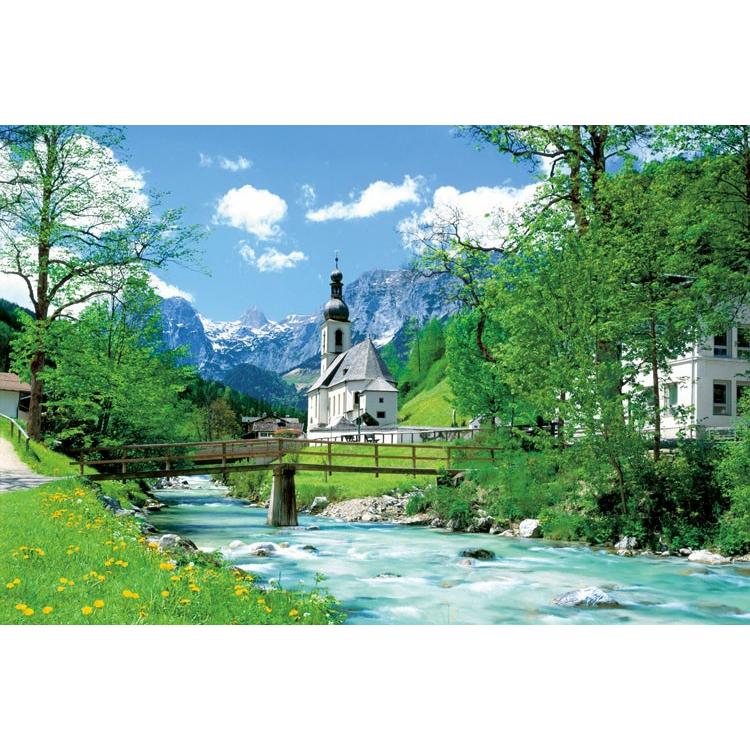 ジグソーパズル EPO-23-544 風景 教会のある小さな村ラムサウ-ドイツ 最大64%OFFクーポン 品質満点 2016ピース