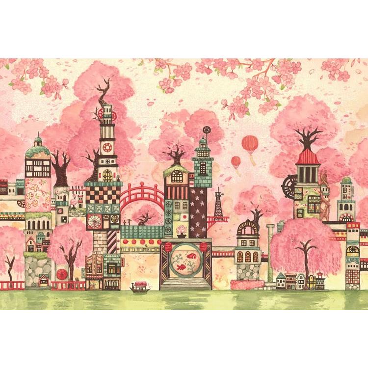 【新品・未開封品】エポック社 ジグソーパズル 3点セット エポック社（EPOCH） ジグソーパズル 桜町三十四番街(西村典子) 300