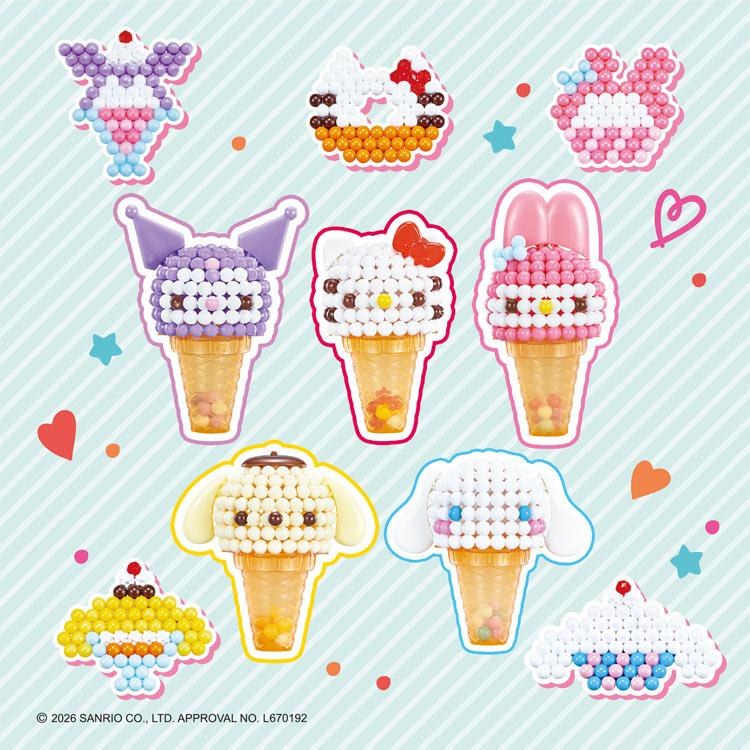アクアビーズ サンリオキャラクターズ アイスクリームパーティ ［CP-PA