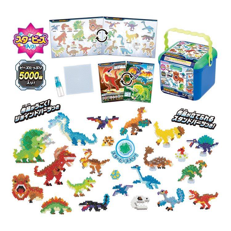 おもちゃ Aq E01 アクアビーズ 5000ビーズバケツ 恐竜大図鑑セット Ept316 森のおもちゃ屋さん 通販 Yahoo ショッピング