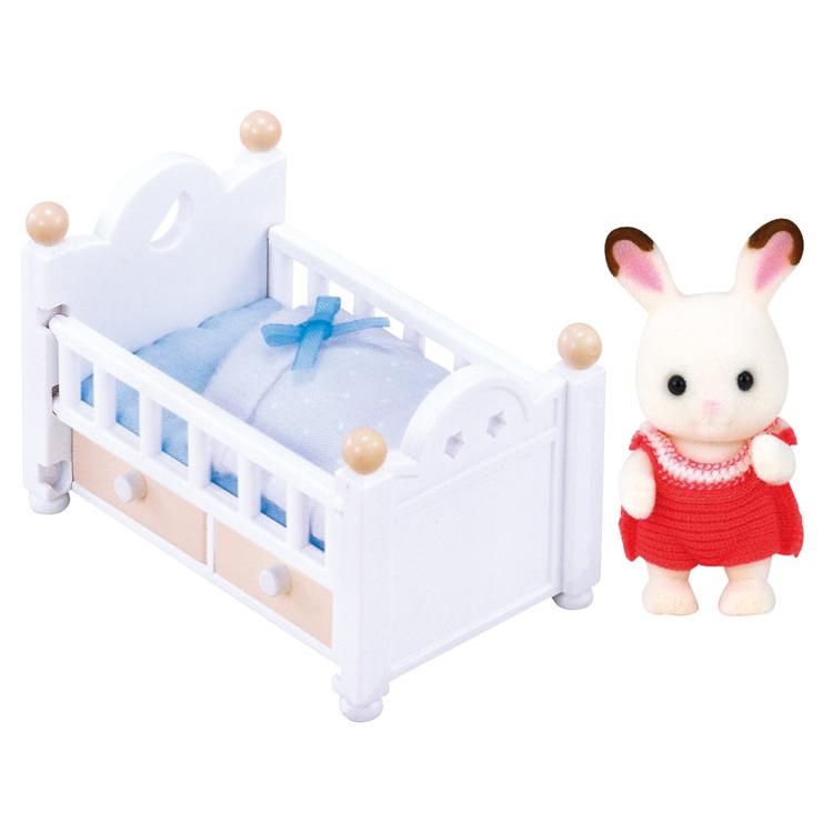 シルバニアファミリー ショコラウサギの赤ちゃん　家具セット  ［CP-FA］［CP-KS］ UK+5017｜toy-shop｜02