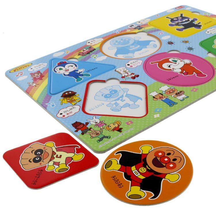 板パズル SUN-30958 アンパンマン ハッピーロッピーパズル6P かたちAP 6ピース|toy-shop|06