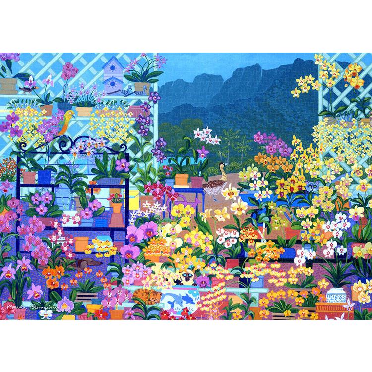 テンヨー（Tenyo） ジグソーパズル Orchid House -Hawaii(ロザリー 