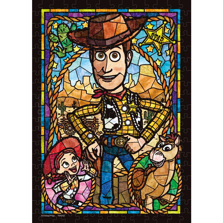 テンヨー（Tenyo） ジグソーパズル ウッディ ステンドグラス(トイ