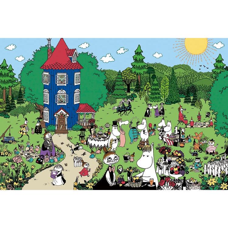ムーミン MOOMIN おうちがジャングル パズル 1000ピース 完成品